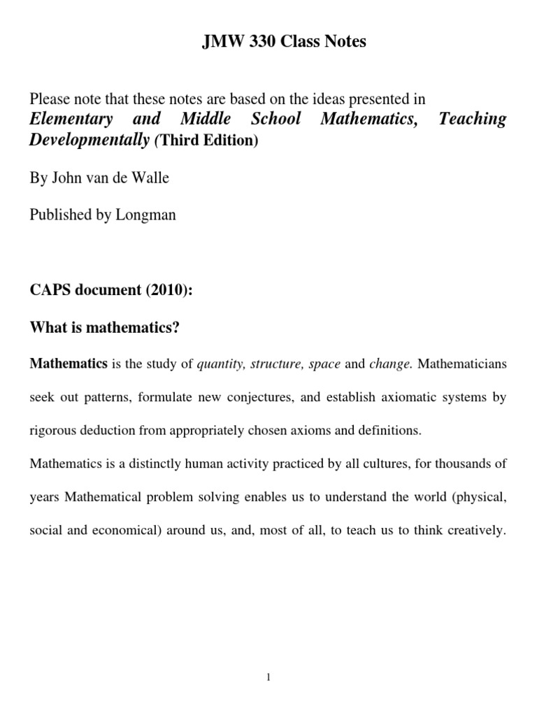 JMW 300 Class notes 2020 (1) | PDF