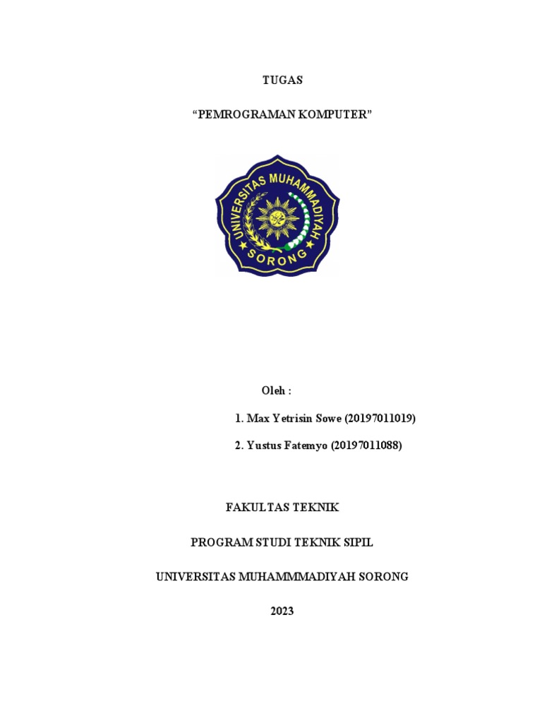 Operasi Matriks dan Makro di Python | PDF