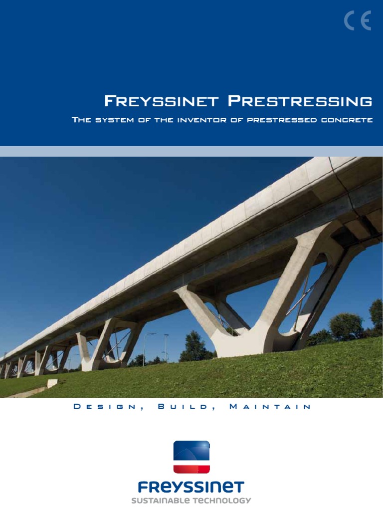 Freyssinet Post Tension Ing - C Range | PDF | Prestressed Concrete ...