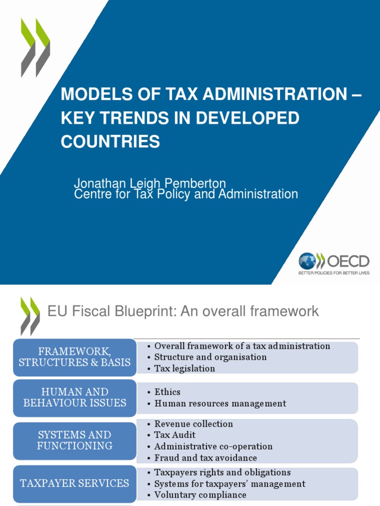 OECD Tax Administration Trends 2024 | PDF | Taxes | Policy