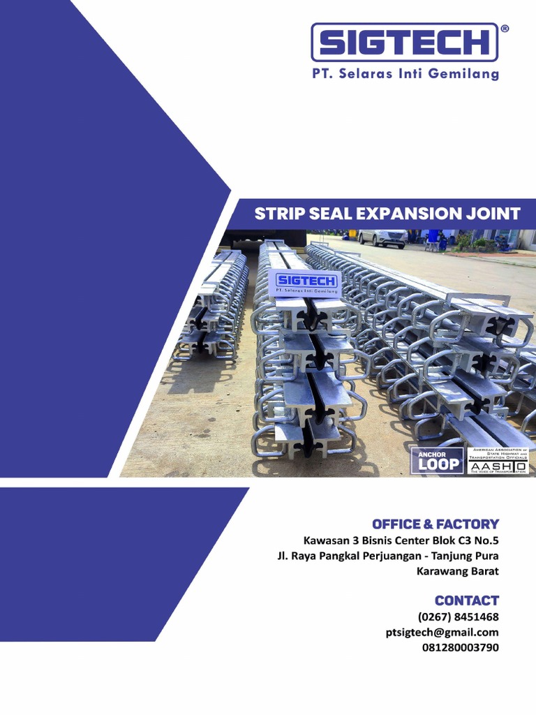 Brosur Strip Seal Expansion Joint Sigtech1 PDF