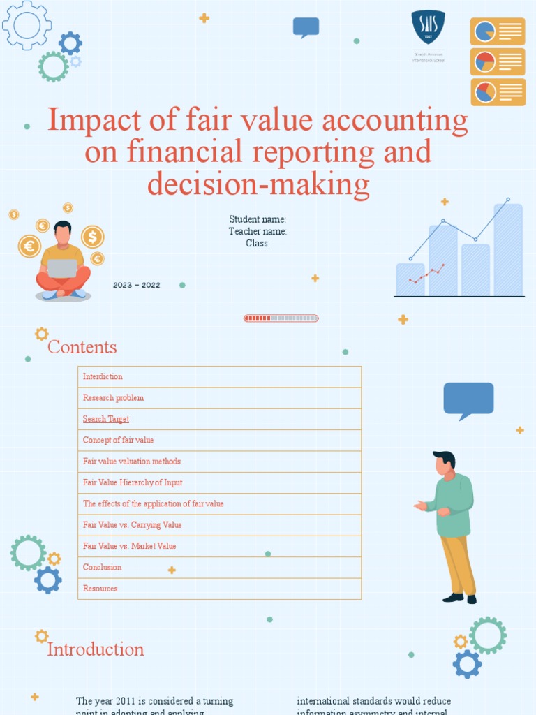 Impact of Fair Value Accounting | PDF | Finance & Money Management | Law