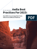 EBOOK Social Media Best Practices For 2023