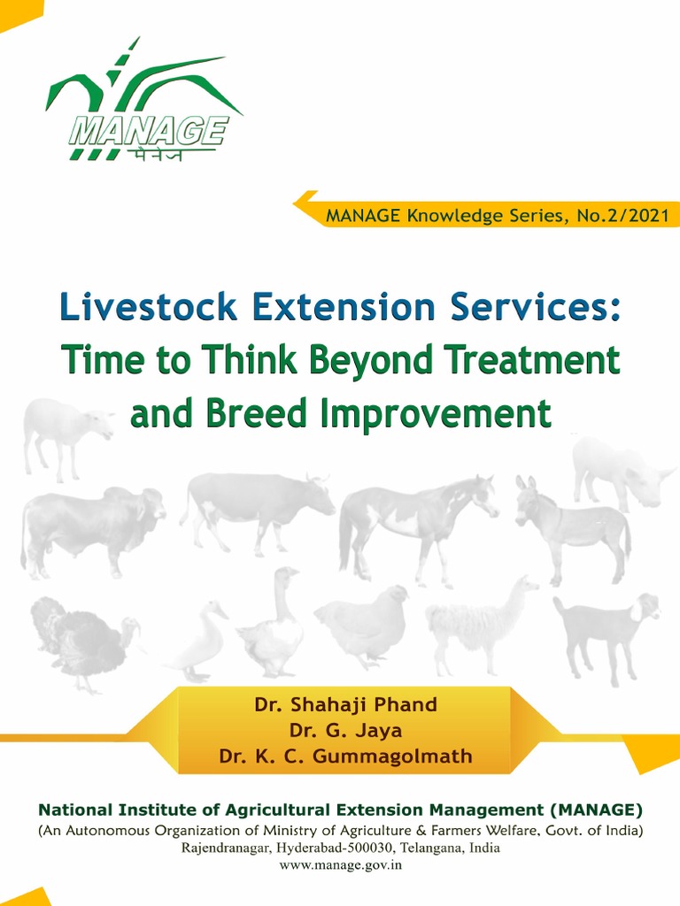 Livestock Extension Services in India | PDF | Livestock | Agriculture