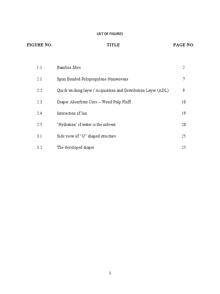 Development of Baby Diapers Using Bamboo Fibres 2P PDF Diaper