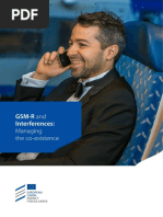 GSM-R and Interferences - Managing The Co-Existence