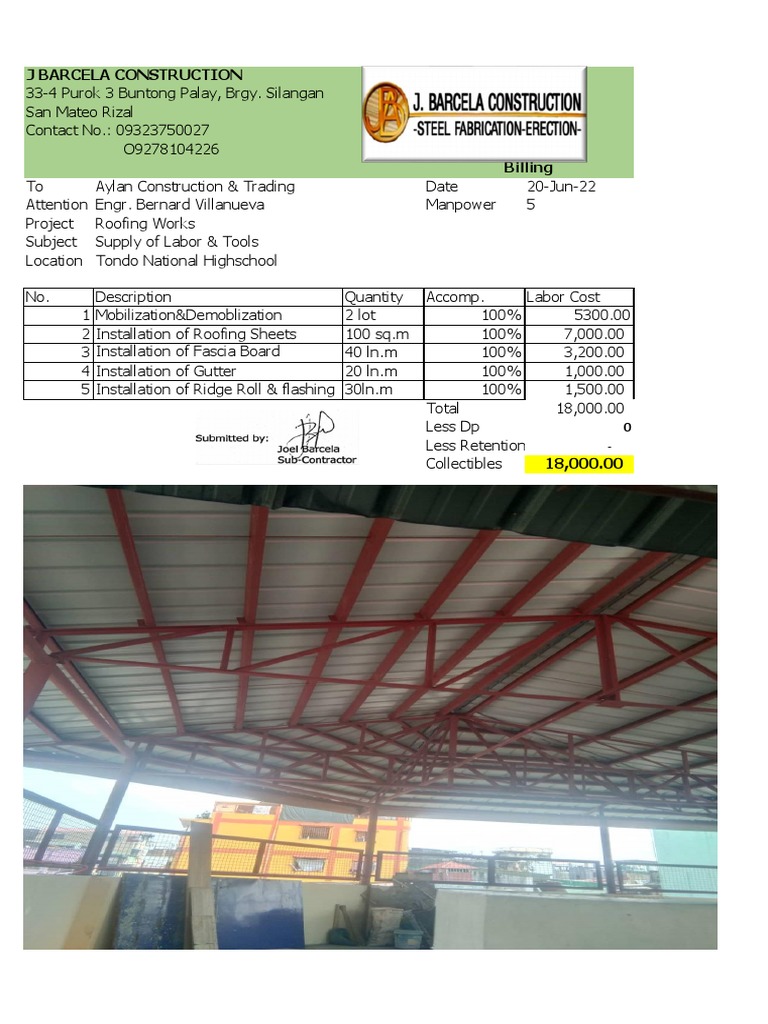 10x10 Roofing Works PDF