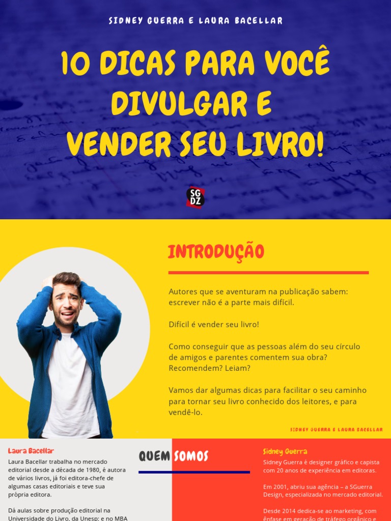 Dicas para Vender e Divulgar Seu Livro | PDF | Livros | Sociologia