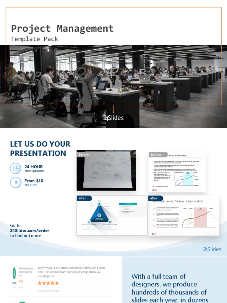 Project Management Template Pack | PDF | Corporate Jargon | Business