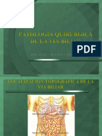 Patología QX D La Vía Biliar