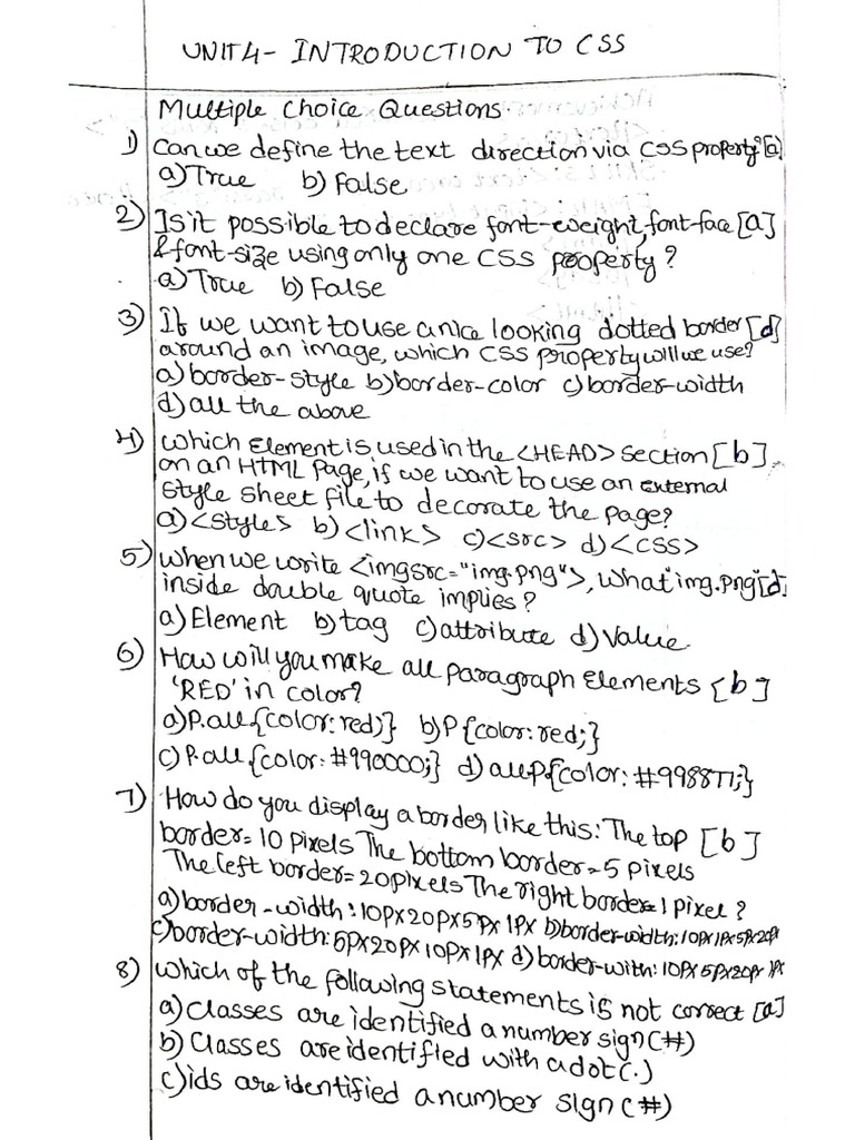 4 introduction to css pdf