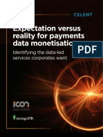 Celent Expectation Versus Reality For Payments Data Monetisation 2