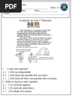 Atividades de Artes 2 Ano | PDF | Vermelho | Cor
