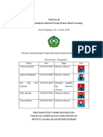 Makalah KEL 6 Proses Pembelajaran Berbasis Proyek (PBL)