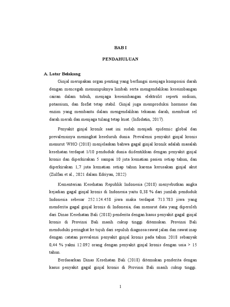 Bab I | PDF | Pengembangan Diri | Kesehatan Holistik