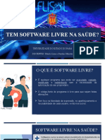 Tem Software Livre Na Saúde?