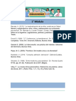 CURSO FEBRERO - Cronograma 1° Modulo