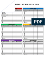 Lista de Participantes