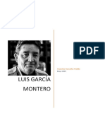 Biografía de Luis García Montero
