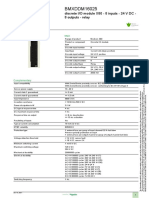 Modicon X80 BMXDDM16025 Document