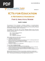 Download ICTs for Education Wadi D Haddad by Zugeni Cruz SN65077403 doc pdf