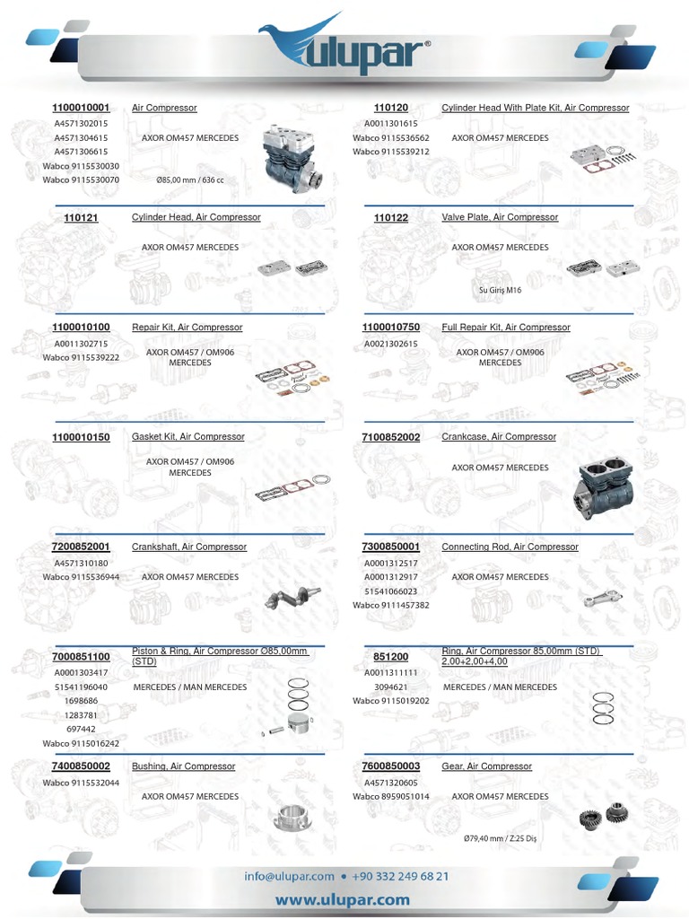 2020 Air Compressor Catalogue PDF