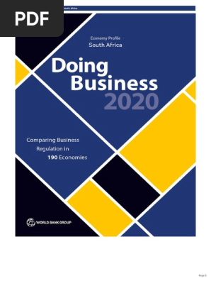 Doing Business in South Africa 2020