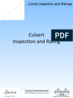18 - Culvert Inspection - Rating - August 2016