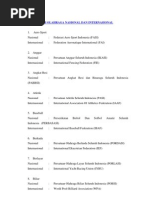 Organisasi Olahraga Nasional Dan Internasional Pdf