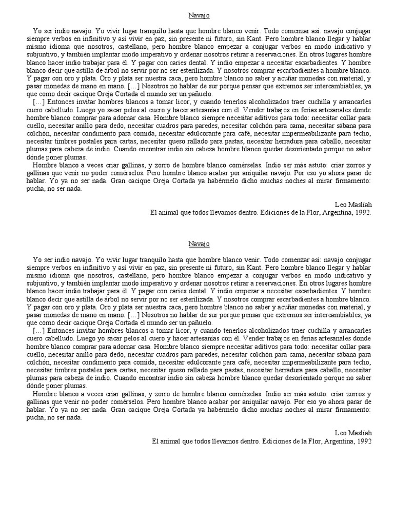 Navajo | PDF