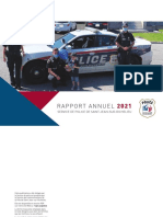 Police Rapport Annuel 2021