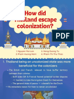How Thailand Managed To Escape Colonialism