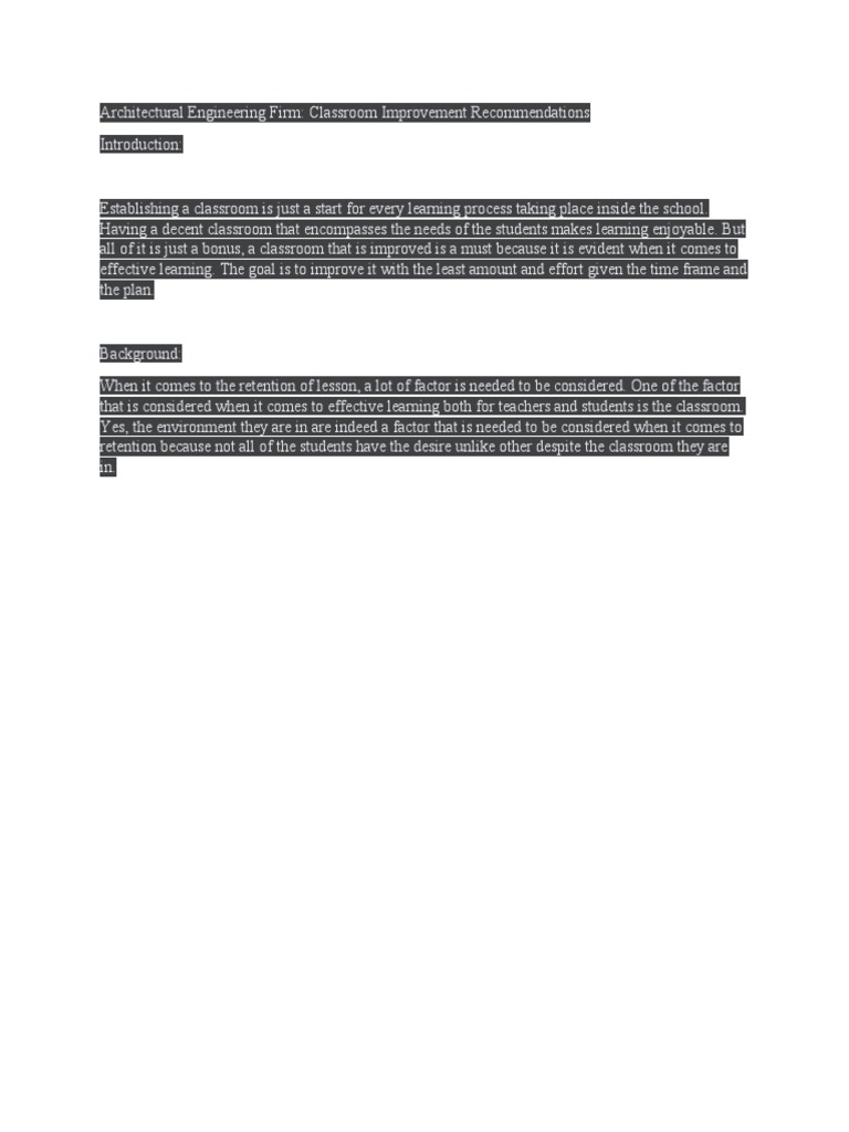 Architectural Engineering Firm PDF