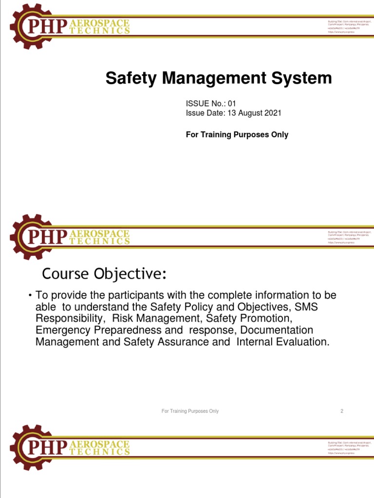 Safety Management System | PDF | Risk | Risk Management