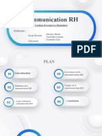 Communication RH: Gestion Ressources Humaines