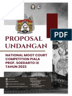 Proposal Undangan NMCC Piala Prof. Soedarto IX