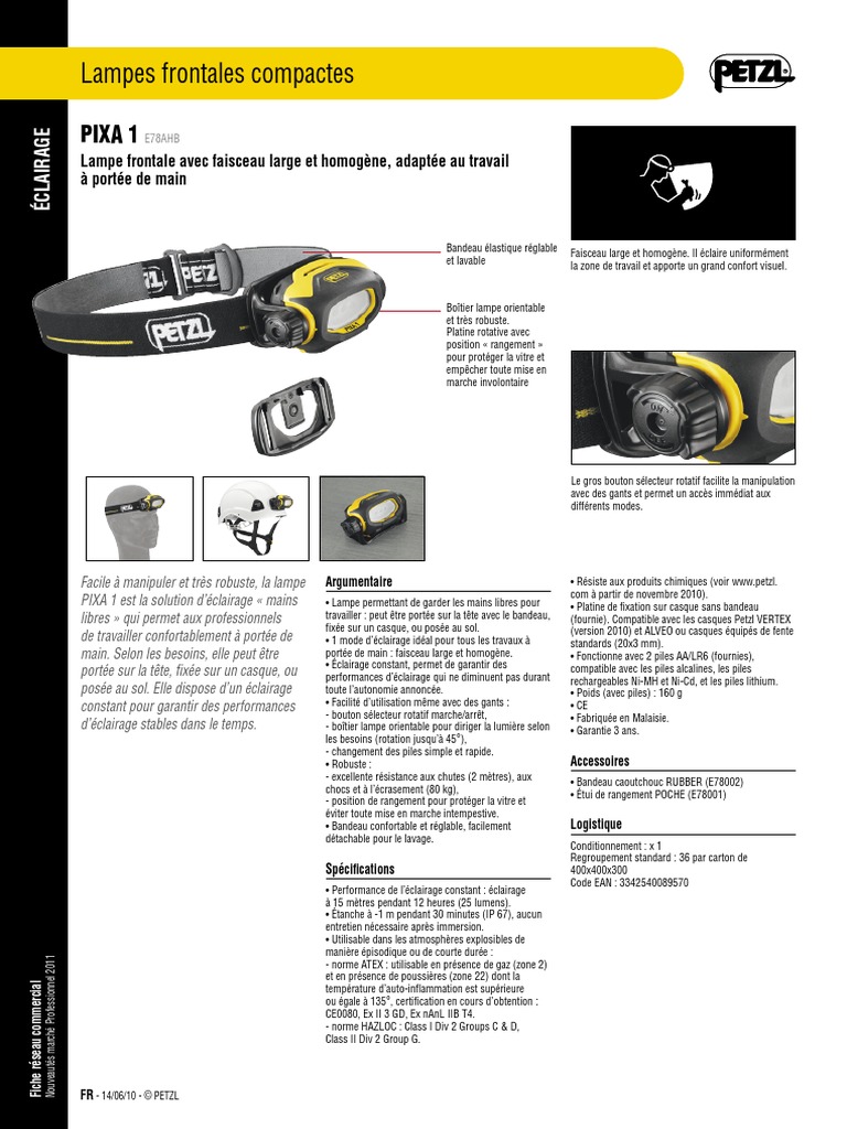 Fiche Technique PETZL | PDF