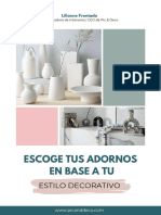 Guia - Escoge Tus Adornos en Base A Tu Estilo Decorativo