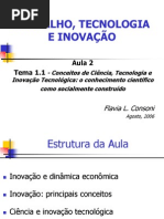 inovação tecnológica -SHUMPETER