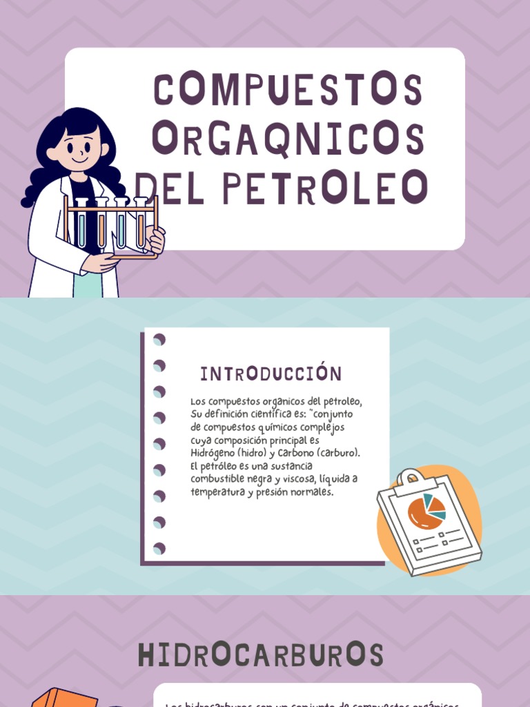 Compuestos Orgánicos del Petróleo | PDF | Hidrocarburos | Fibra sintética