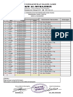 Jadwal Kultum Al-Muhajirin 2023