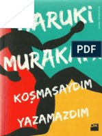 Haruki Murakami - Koşmasaydım Yazamazdım