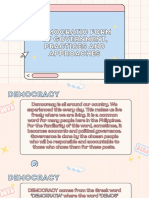 Democratic Form of Government, Practices and Approaches PPT - KCLM01