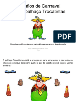 Desafios de Carnaval Com o Palhaco Trocatintas