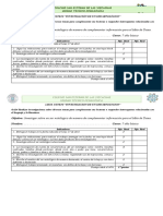 Evaluación Ser Mitológico