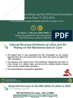 Overview & Effects of Mandanas-Garcia Ruling and Initial DOH DTP - 13july2021v1