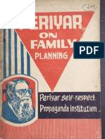Periyar On Family Planning