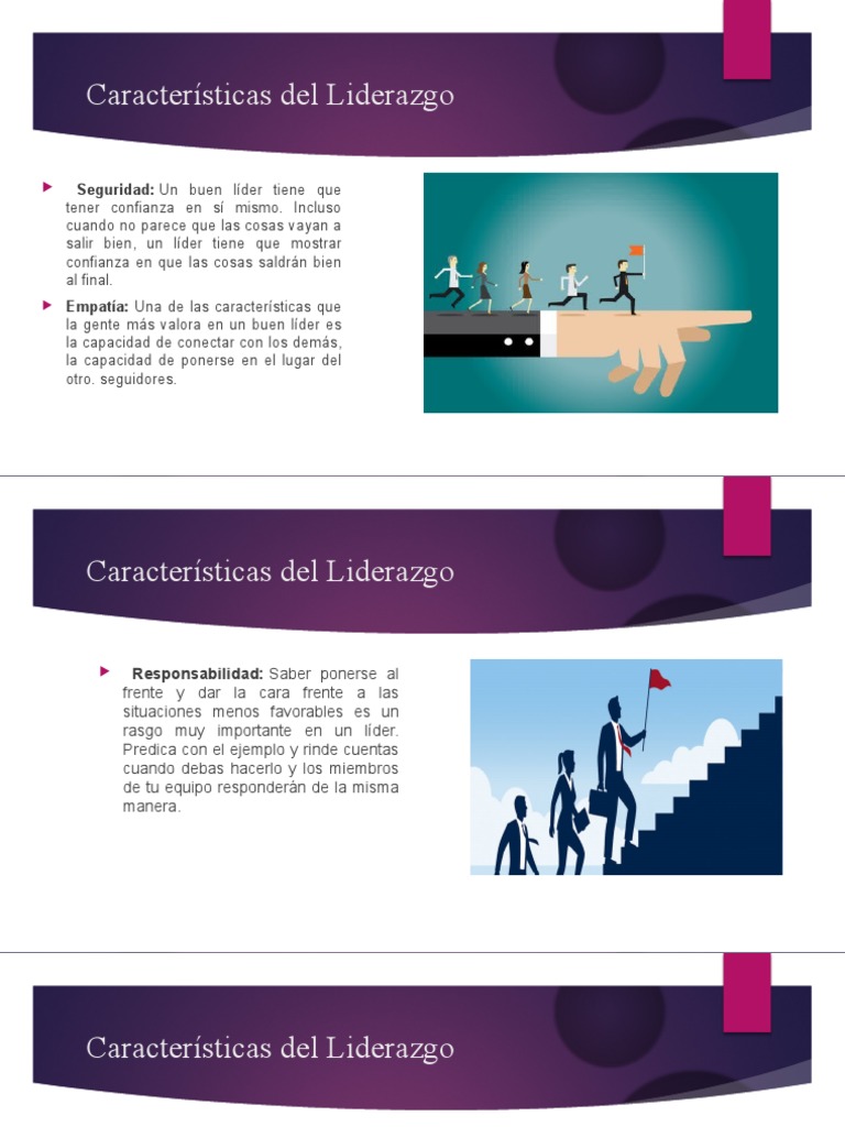 Características Clave del Liderazgo Efectivo | PDF | Crecimiento ...
