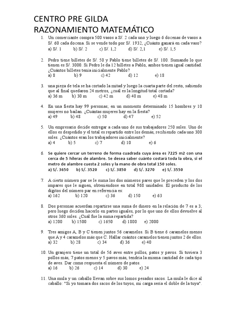 Sem de RM Ok | PDF | Métodos y materiales de enseñanza