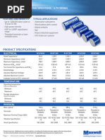 Duracell AGM Battery Specifications | PDF | Vehicle Technology | Vehicles